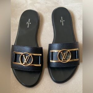 Louis Vuitton Lock It Flat Mule